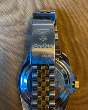 Load image into Gallery viewer, Vintage Zodiac Red Dot two-tone dive watch