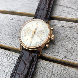 Classic Yema Chronograph - Valjoux 92 - Beautiful dress chronograph