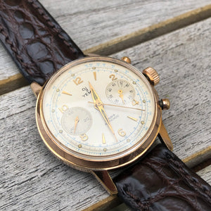 Classic Yema Chronograph - Valjoux 92 - Beautiful dress chronograph