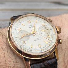 Load image into Gallery viewer, Classic Yema Chronograph - Valjoux 92 - Beautiful dress chronograph