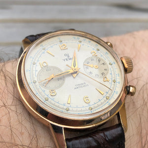 Classic Yema Chronograph - Valjoux 92 - Beautiful dress chronograph