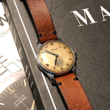 Load image into Gallery viewer, Pobeda Dress Watch, mechanical hand-wound from the fifties - Stunning patina!